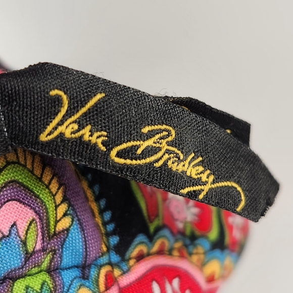 VERA BRADLEY Lunch Bunch Bag Floral Zip Close Pockets Multicolor - Picture 5 of 11